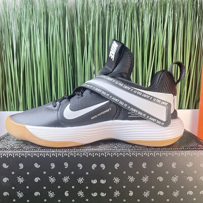 Nike React HyperSet NBY Womens Volleyball Shoes Black White CI2956
