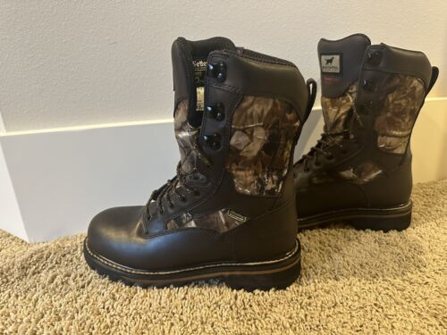 Red Wing Irish Setter Insulated 200g Boots Camo Huting Waterproof Boots Men’s 9
