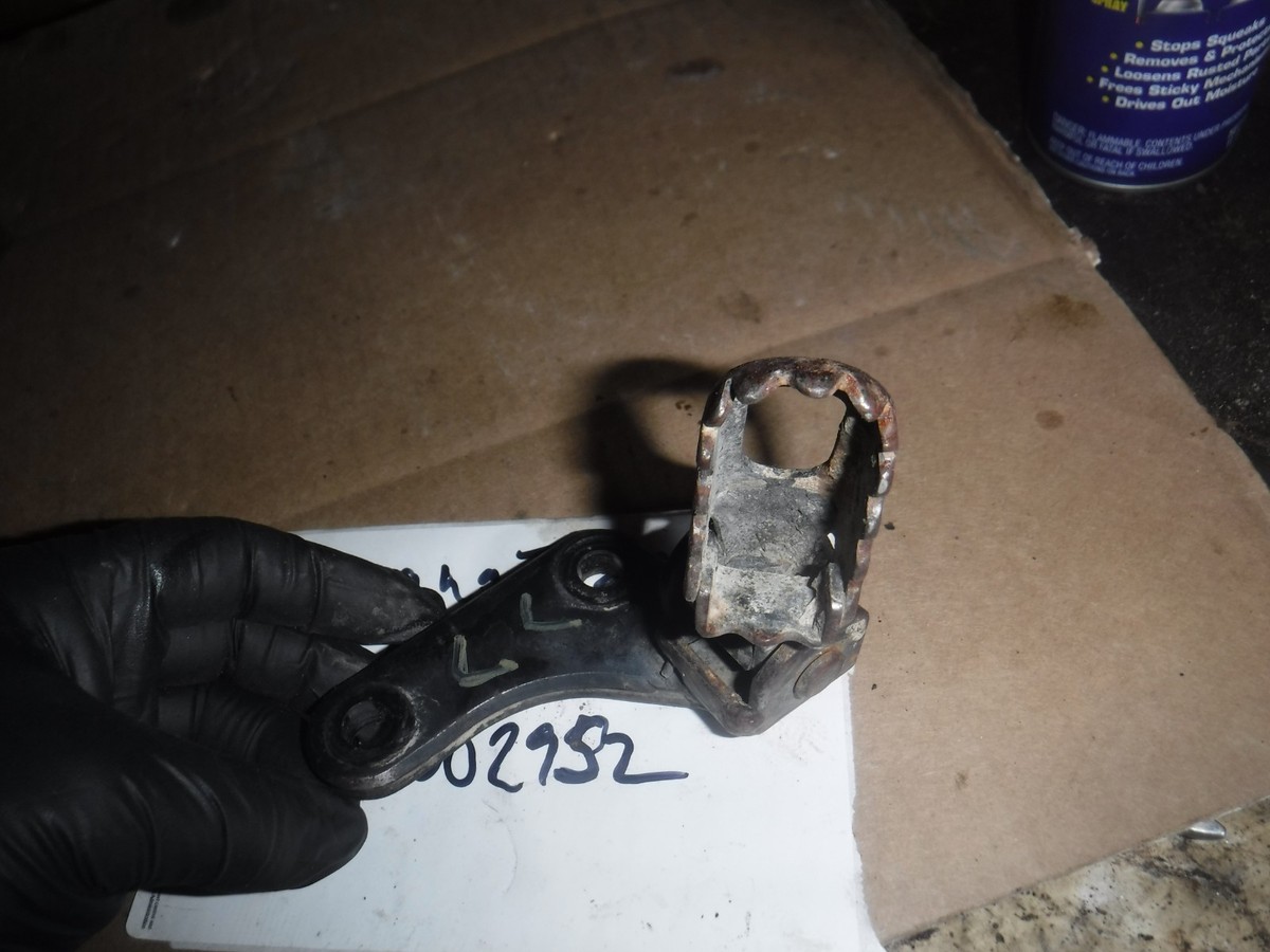 Yamaha 1987 TT225T TT 225 T left foot peg #1 | eBay