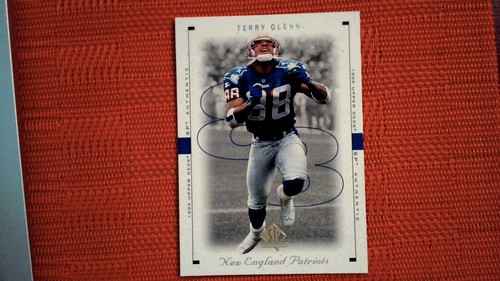 Terry Glenn #52 1999 SP Authentic card