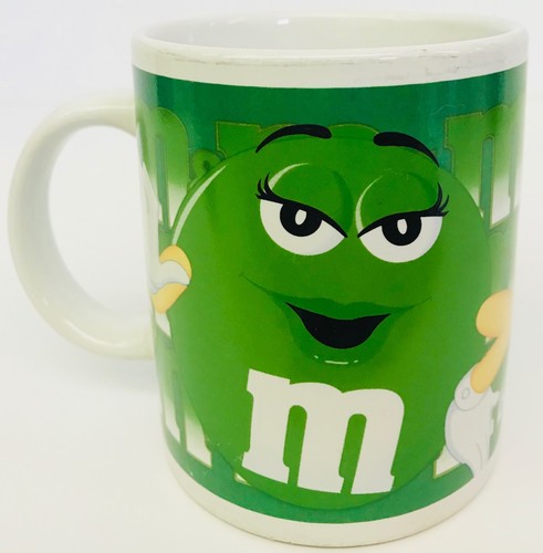 Ms Green M & M Collectors Mug By Galerie 2002 Coffee Cup M&M Mars Company - Picture 3 of 5