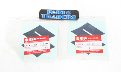 NOS Genuine Suzuki Fuel Tank Decal/Sticker Set of 2 1991 GSX600F