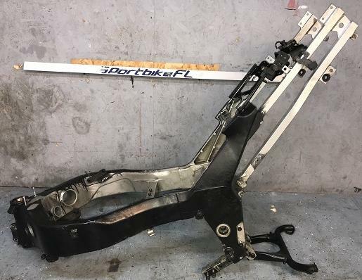 木製 脚立 MADE IN USA Kawasaki ZX11 Ninja ZX1100 ZX 93-01 Steering Stem Bottom