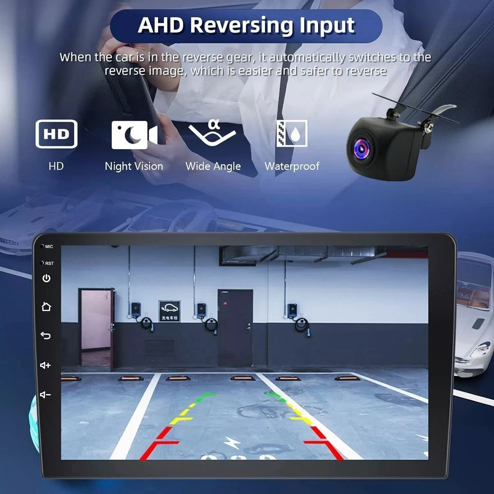 CarPlay Car Stereo Radio Android 13 GPS Navi FM For 2001-2004 Dodge Dakota Foto 3 de 4