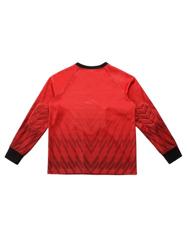 Kids Boys Protection Padded Goalie Jersey Quick-Drying Moisture-Wicking Shirts - Picture 20 of 62
