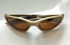 Oakley Minute Vintage SUnglasses Gold Color Frame Brown Color Lens Rare Item