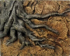 3D 100% PU  Stump  Rock Reptile Aquarium Terrarium Tank Background Board NEW