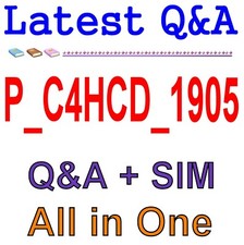 Best Exam Practice Material for P C4HCD 1905 Exam Q A SIM