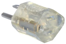 Master Electrician 09907ME Clear Lighted-End Grounding Adapter - Quantity 12