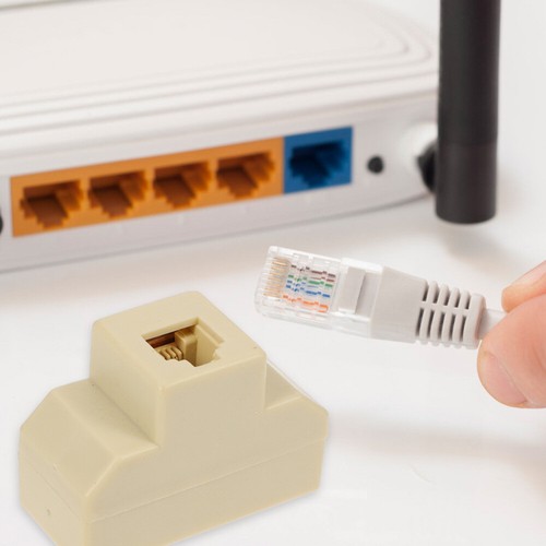 4 Pcs Telefonleitungsschalterbox Splitter Für Telefonleitungen Telefonanschluss - Zdjęcie 12 z 12