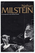 Nathan Milstein Russian Jewish American virtuoso violinist solo recital program
