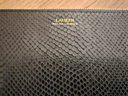 LAUREN RALPH LAUREN LEDER CLUTCH NEU - Bild 5 von 9
