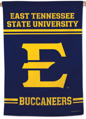 East Tennessee State ETSU BUCCANEERS Official NCAA 28x40 Team BANNER Flag