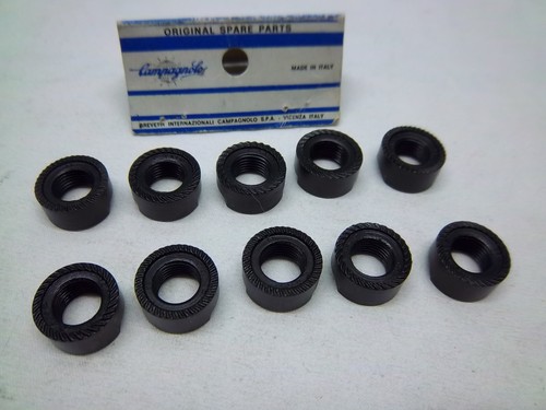 10 NOS Campagnolo Record Rear Hub Locknut Vintage Road bike Camp 11 #7161130 - 第 3/4 張圖片