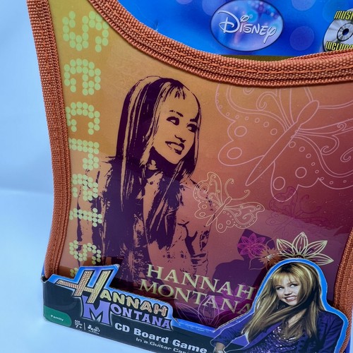 Hannah Montana CD Board Game in a Guitar Case NIB 2-6 Players Superstar Music Fu - Picture 6 of 12