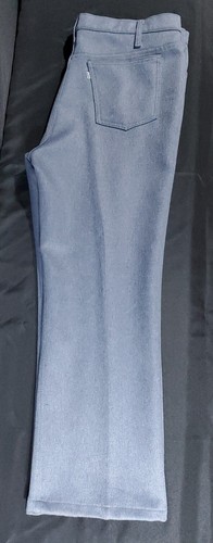 Vintage Levi Strauss Action Slacks Blue Dress Pants Polyester Men size 40x27 - Picture 5 of 8
