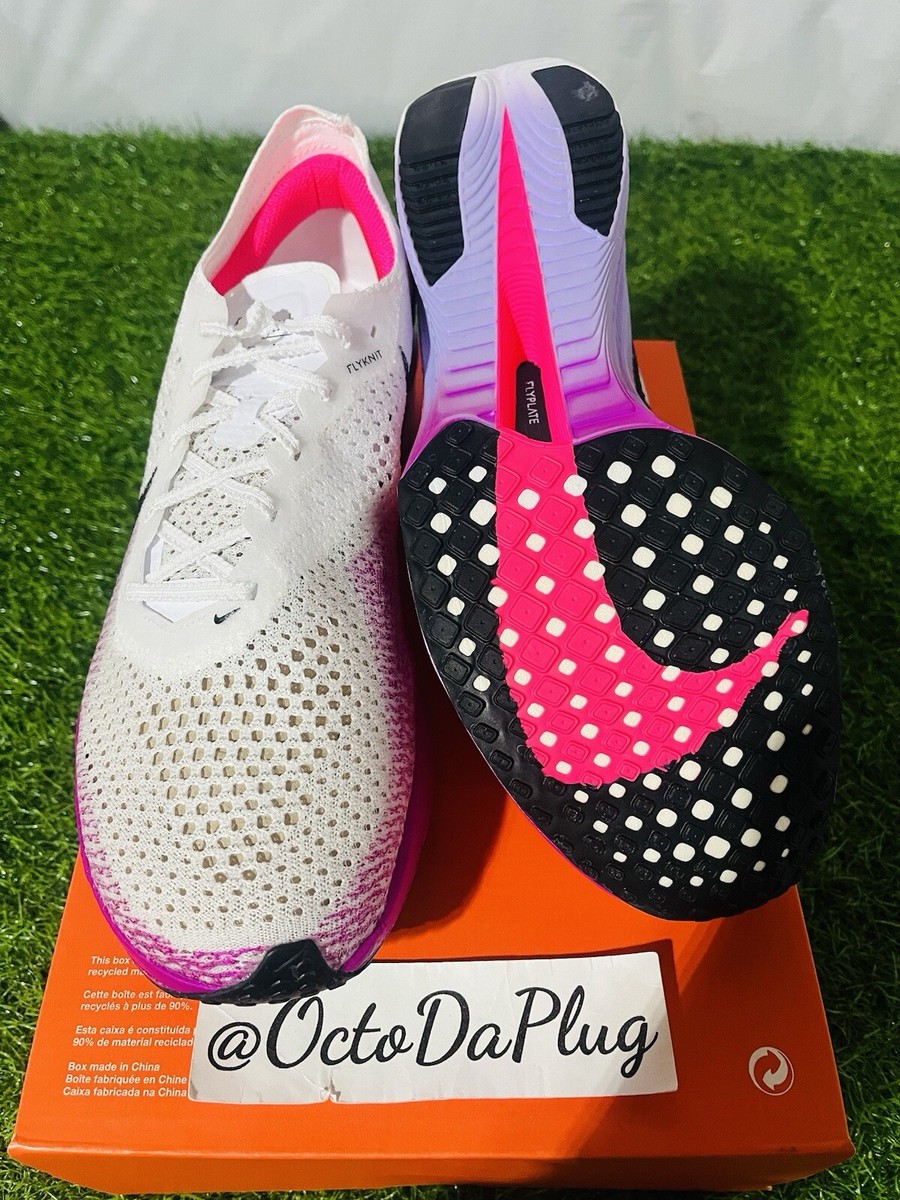 新品 W ZOOMX VAPORFLY NEXT% 3 白紫 24cm Nike ZoomX Vaporfly Next% 3 White Vivid Purple DV4129-104