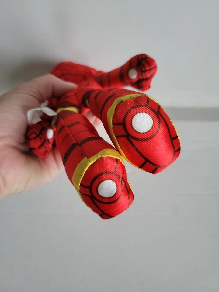 Figura de muñeco de peluche de 8 pulgadas Spidey and his Amazing Friends Marvel Iron Man Foto 4 de 4