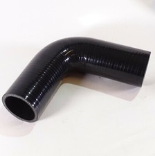 90 Degree Silicone Black Hose Elbow Bend Water Boost Intercooler Pipe