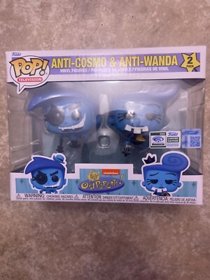 Anti-Cosmo & Wanda Funko Pop Fairly Odd Parents WonderCon 2025 (Shared Sticker)