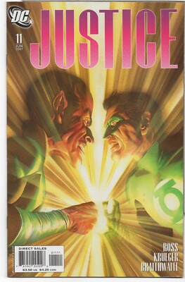 JUSTICE #11   HAWKGIRL   GREEN ARROW   ALEX ROSS COVER ART   MAXI-SERIES - 2007