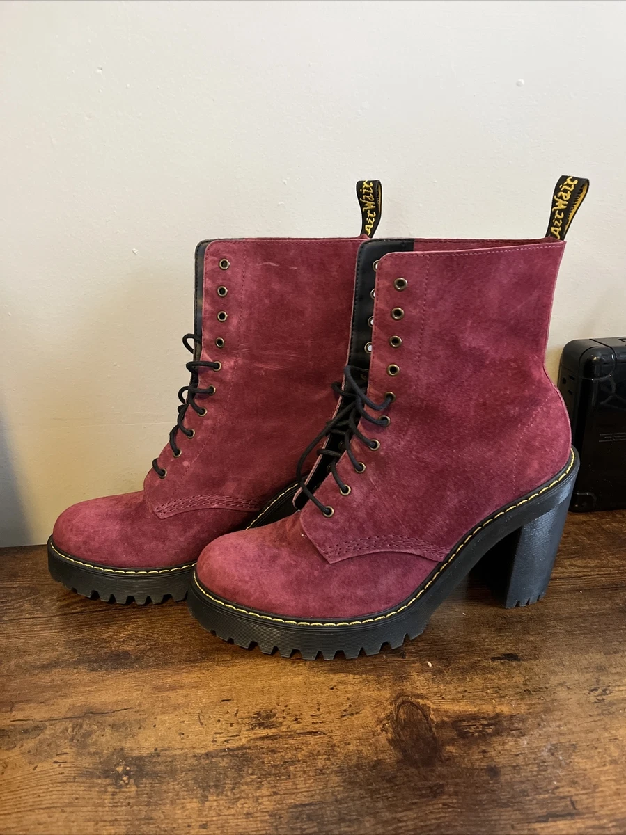 Dr martens kendra wine sale