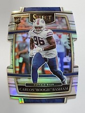 2021 Select Football Die-Cut Silver Prizm - Carlos 