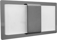 Eco Light Led Wandleuchte Livor 900Lm 12W AußEnleuchte Wandlampe IP20 Grau