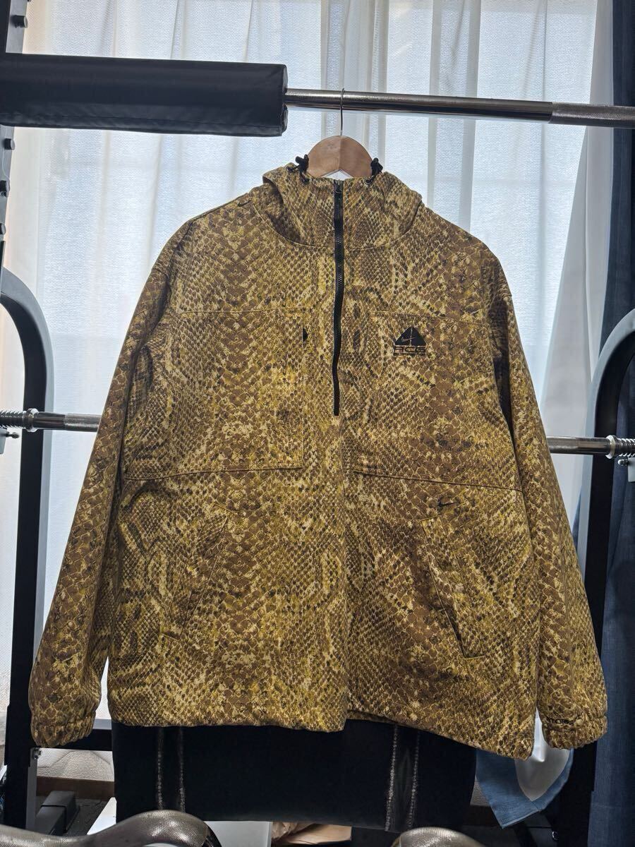 Supreme Nike ACG Denim Pullover Gold Snakeskin DN3247 277 L Supreme Nike ACG Denim Pullover Gold Snakeskin DN3247 277 L