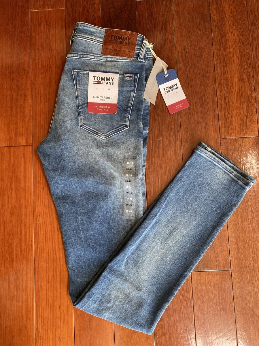 Slim tapered hotsell steve tommy hilfiger