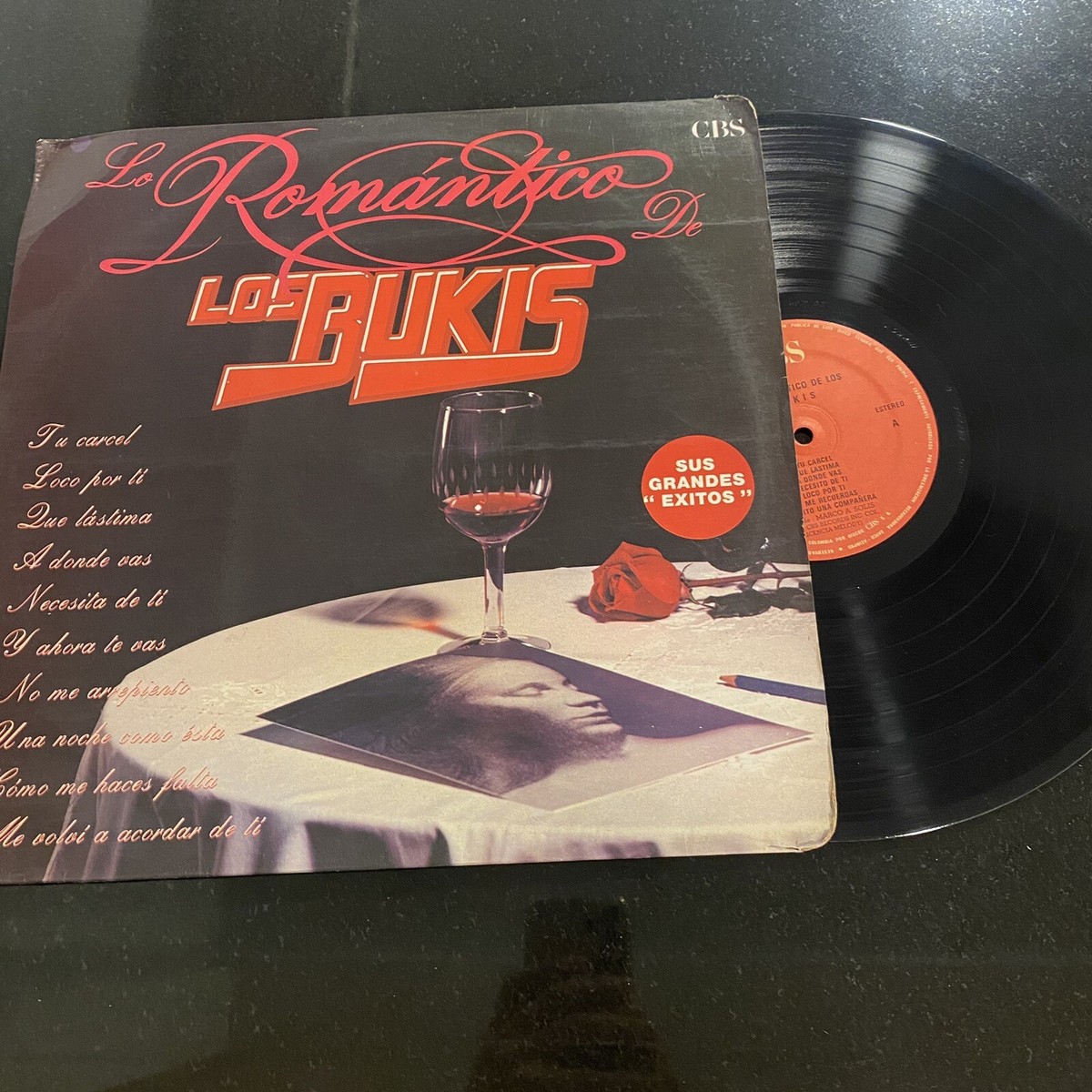 Los Bukis Lo Romántico Lp 1989 Golpes Ángeles Negros Temerarios Solís