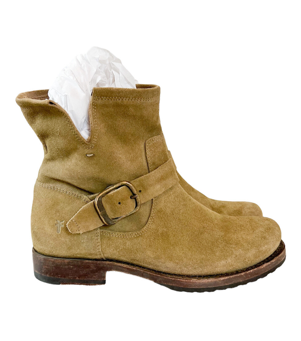 Frye Veronica Short Sage Green Suede 