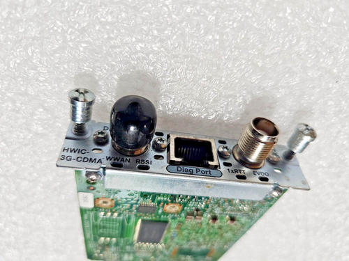 Cisco HWIC-3G-CDMA-S 3G EVDO Wireless WAN HWIC supporting 1xRTT, EVDO Sprint - Picture 2 of 3