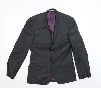 Red Hering Herren grau Polyesterjacke Blazer Größe 36