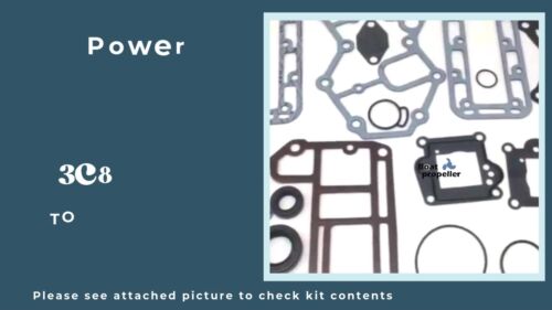 Kit de juntas cabezal de alimentación para TOHATSU/NISSAN 40, 50 HP NS40D2 NS50D2 3C8-87121-0 - Vídeo 1 de 1