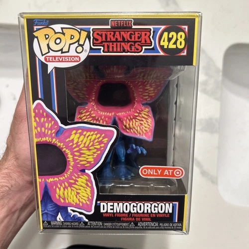 Funko Pop Stranger Things Demogorgon #428 Black Light Target Exclusive