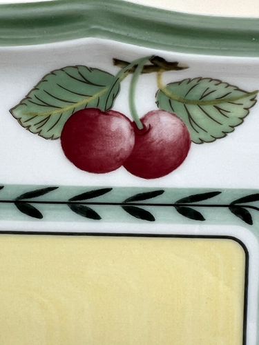 Villeroy & Boch French Garden Fleurence Large Sandwich Tray 13 1/2” Germany MINT - Picture 2 of 10