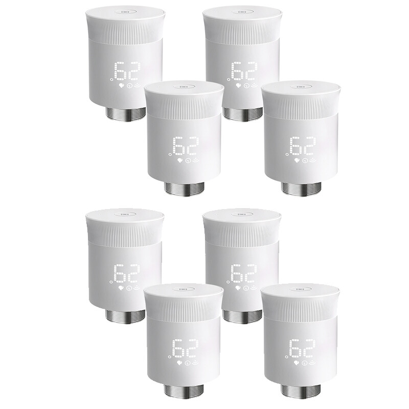 8XZigbee Heizkörperthermostat Smart,Thermostat Heizung Digital,Programmierbarer