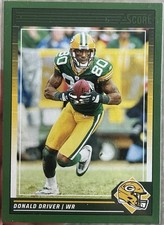 2024 Panini Score Donald Driver #108 Green
