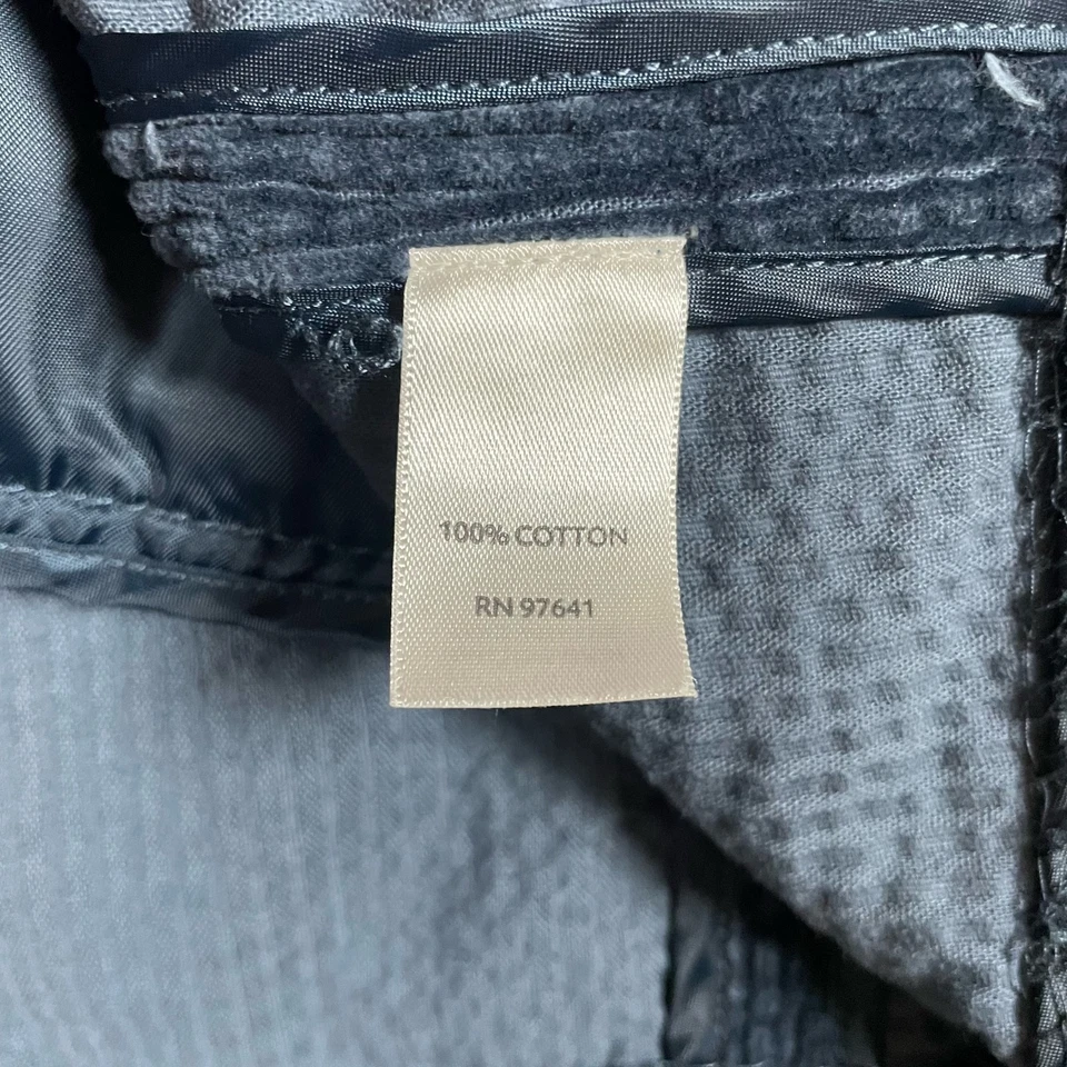 Chaqueta Blazer J. Jill Para Mujer Azul Pana Talla Pequeña Bolsillos Pequeños Foto 4 de 4