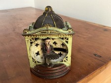 Antique cast iron Hall's Lilliput mechanical bank made by J.E. Stevens 1870s