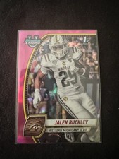 2024 Bowman University Chrome - Jalen Buckley #86 Pink Lava Refractor (RC)