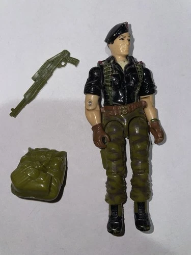 Vintage GI G.I.Joe 1983 Flint v1 Cobra Hasbro Near Complete Action Figure 3.75”
