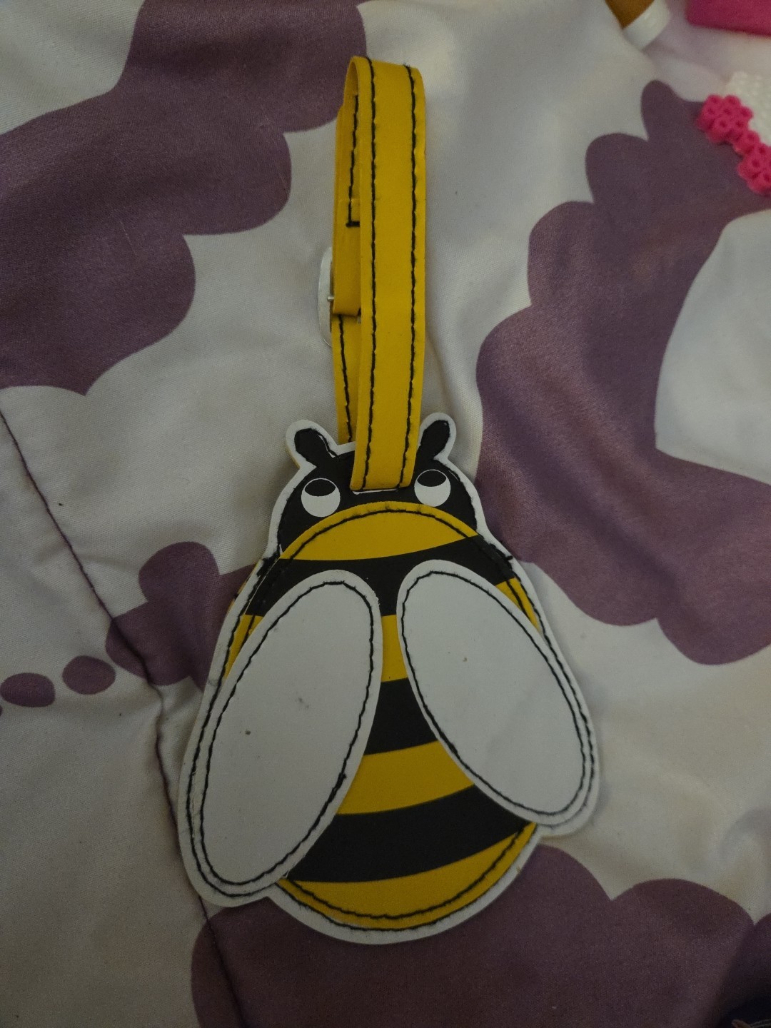 Id Tag Yellow And Black B81