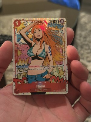 One Piece TCG - Nami ST01-007 Treasure Rare - OP06 Wings of the Captain Englisch 