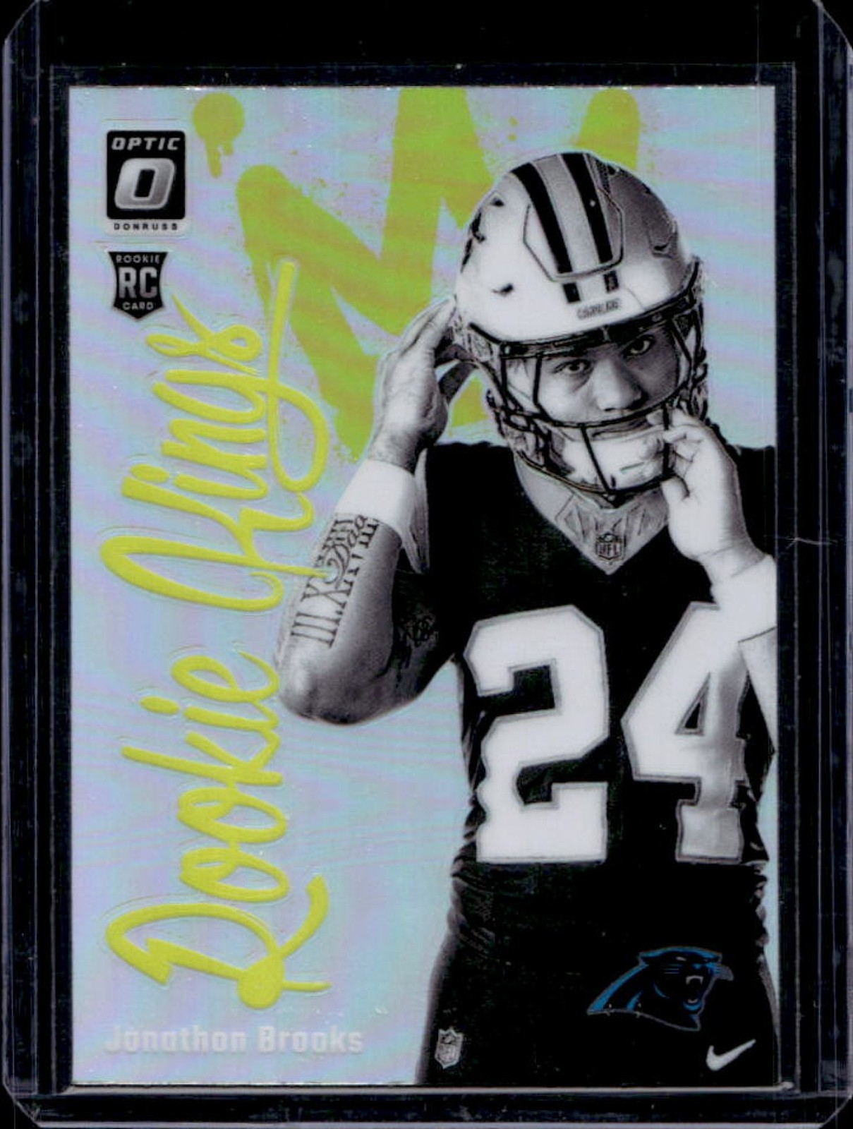 2024 Donruss Optic Jonathon Brooks Rookie Kings RC Rookie #10 Panthers