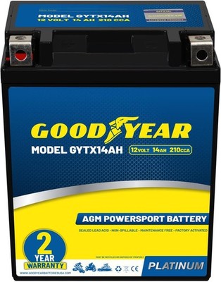 AGM Battery 12V 14AH 210 CCA Maintenance Free