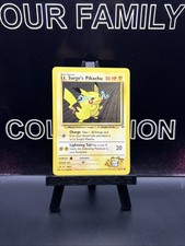 POKEMON LT. SURGE'S PIKACHU 81/132 GYM HEROES on eBay