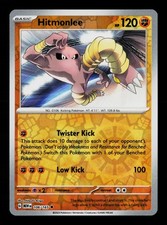 Carta Pokemon Hitmonlee 106/165 Reverse Holofoil Scarlatto e Viola 151 -B12