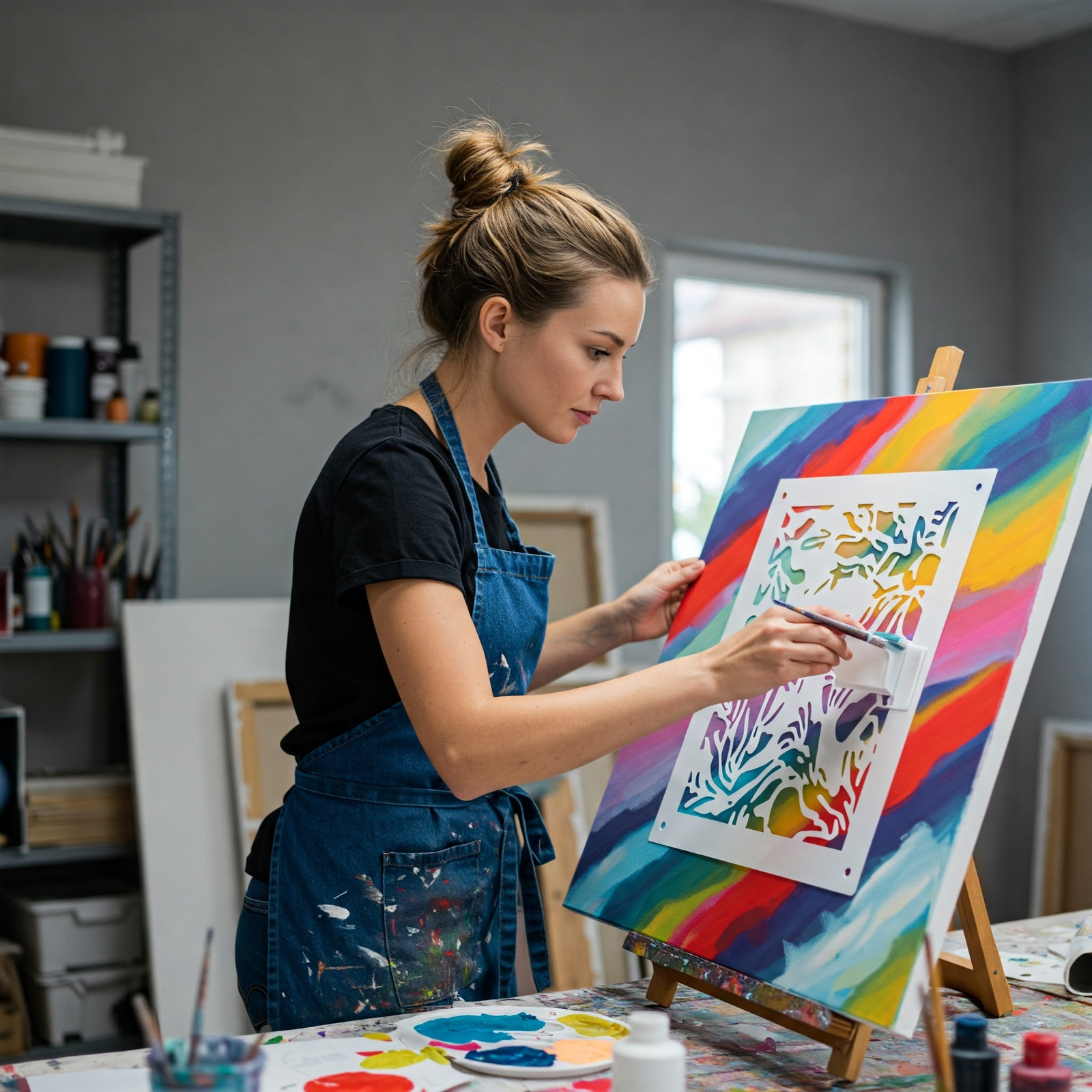 Custom Chevy Stencil Template Reusable  Arts & Crafts, Wall Art, Fabric Painting